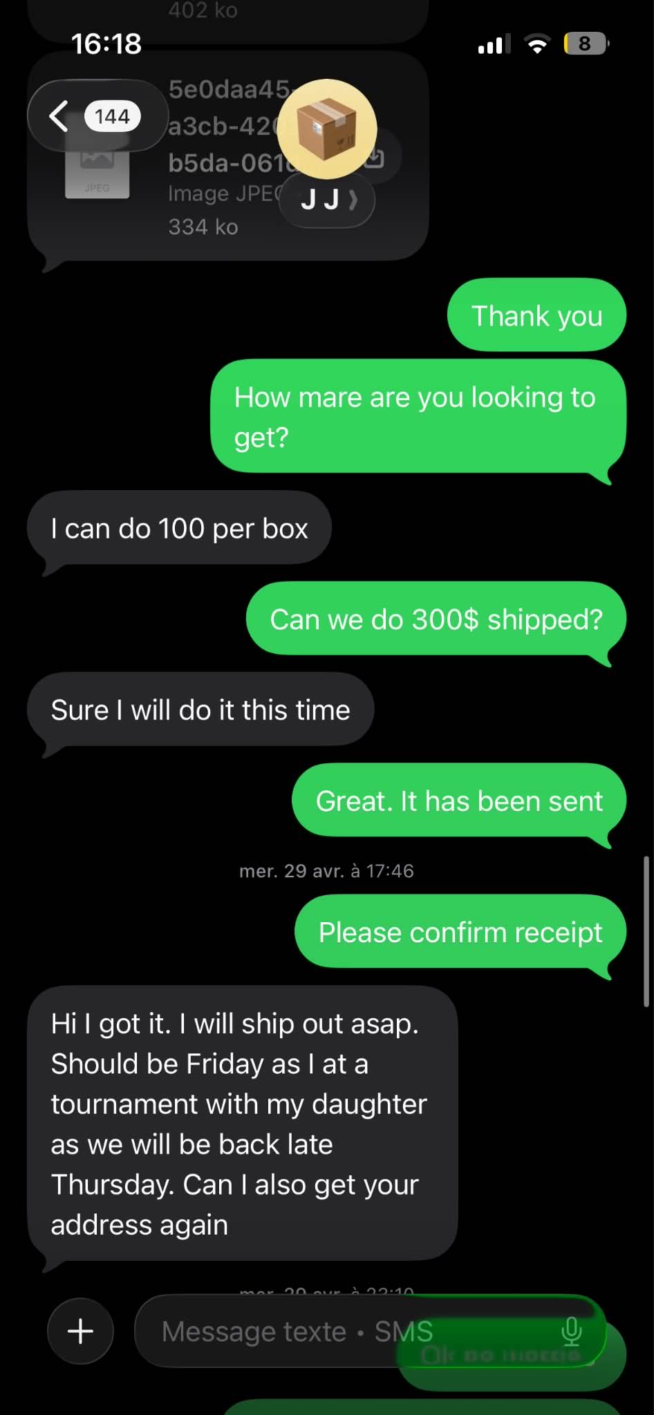 Customer conversation 6