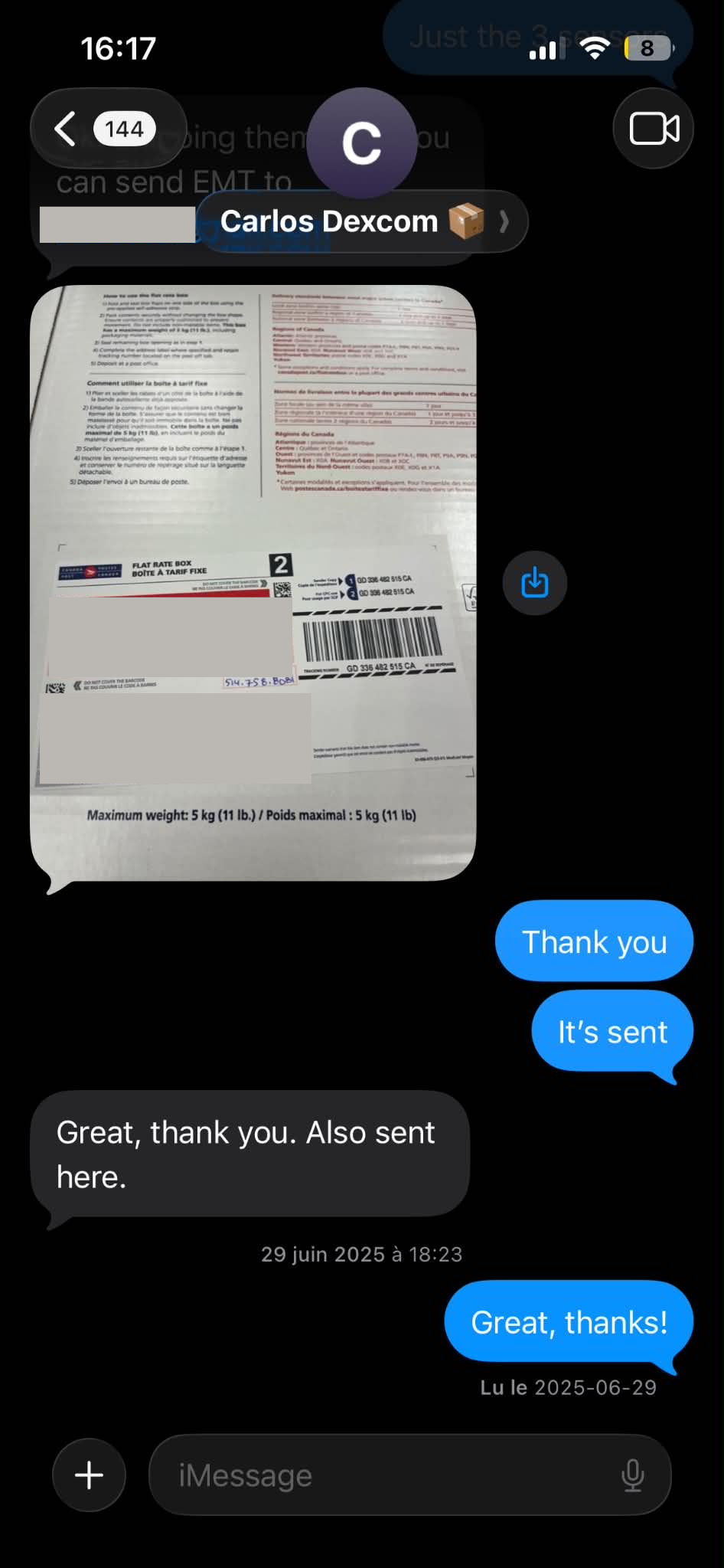 Customer conversation 3