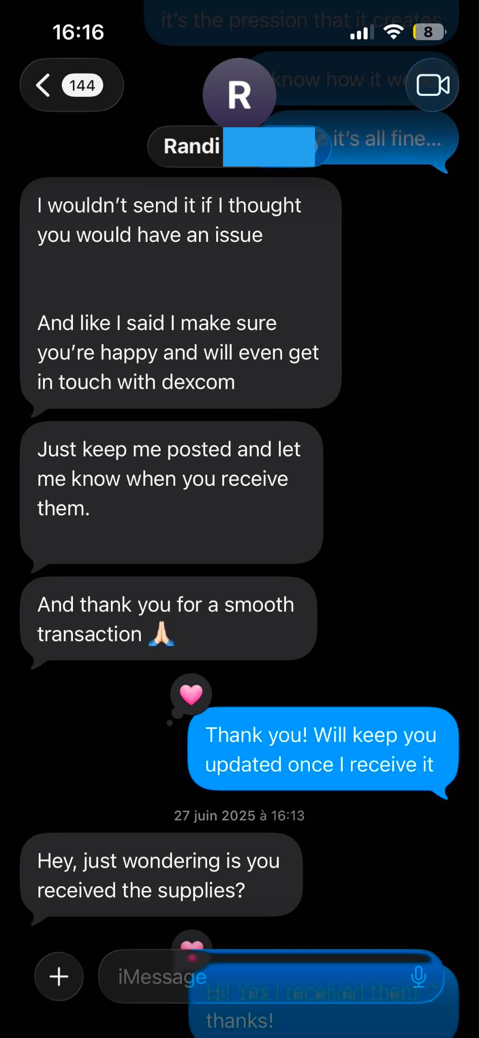 Customer conversation 4